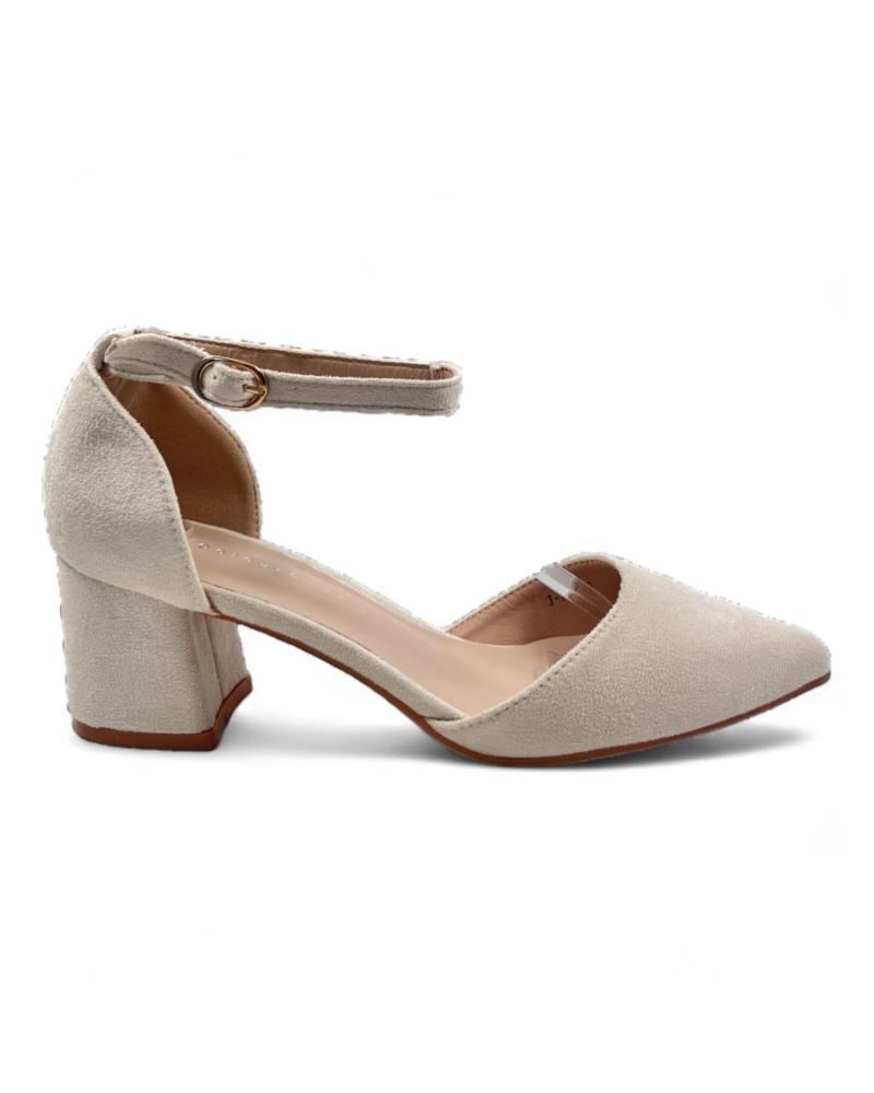 TIMBOS SANDALIA TACON DIA MUJER BEIG 131416 BEIGE