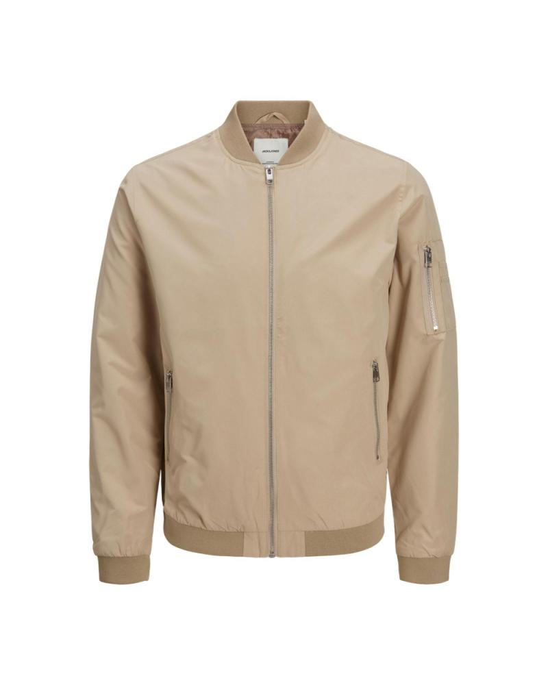 CHAQUETA BOMBER JACK & JONES 12165203 EN BEIGE BEIG
