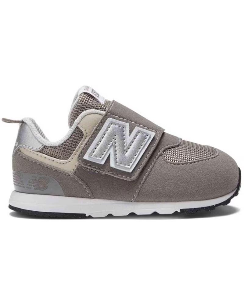 Zapatos de Niña y Niño New Balance Zapatillas 574 New B Hook Grey