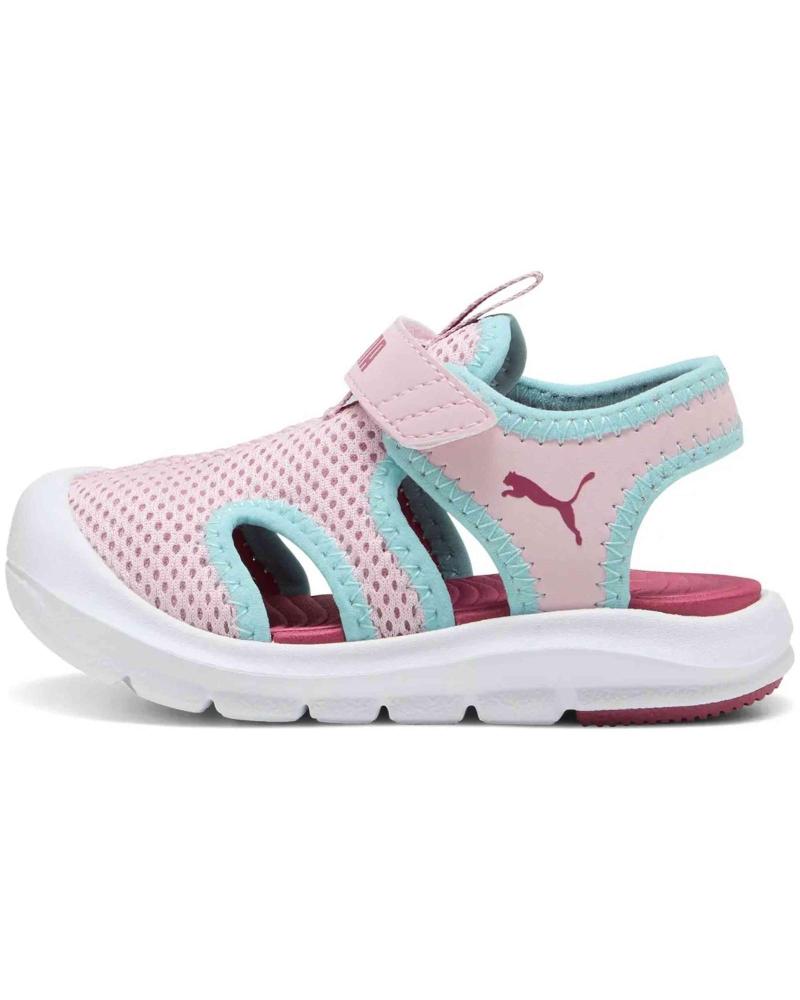 SANDALIAS PUMA FUN RACER MESH 401576 ROSA/TURQUESA INFANTIL ROSA