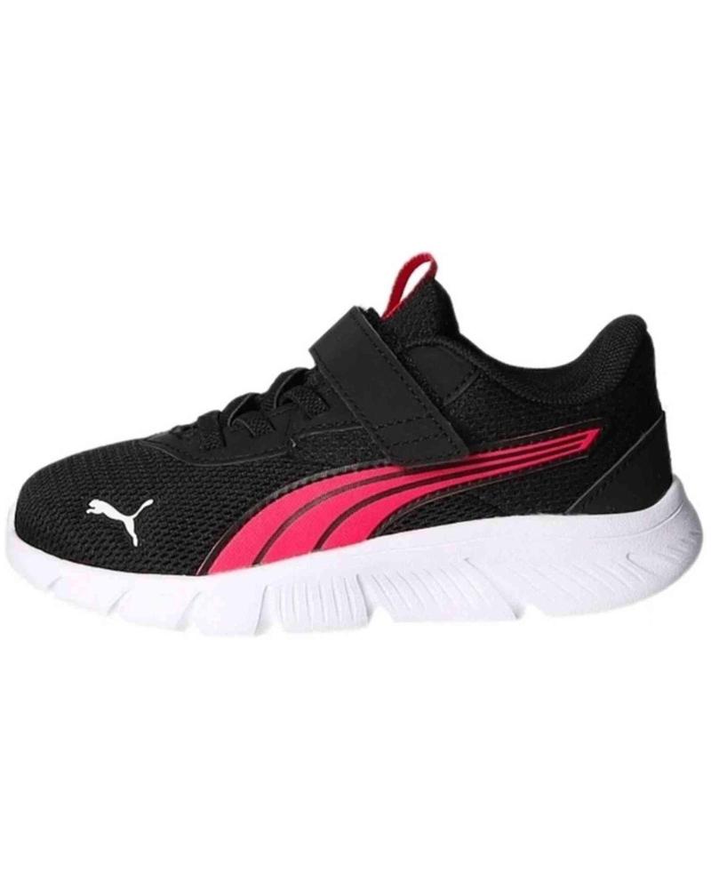 PUMA ZAPATILLAS DEPORTIVAS FLEXFOCUS MODERN AC INF P PARA BEBÉ Y NIÑOS - NEGRO/ROSA NEGRO