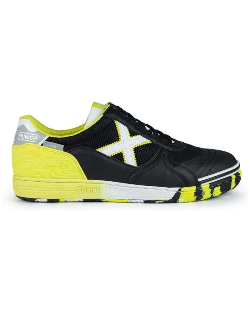 MUNICH G-3 INDOOR 403 ZAPATILLAS FÚTBOL SALA NEGRO AMARILLO MULTICOLOR