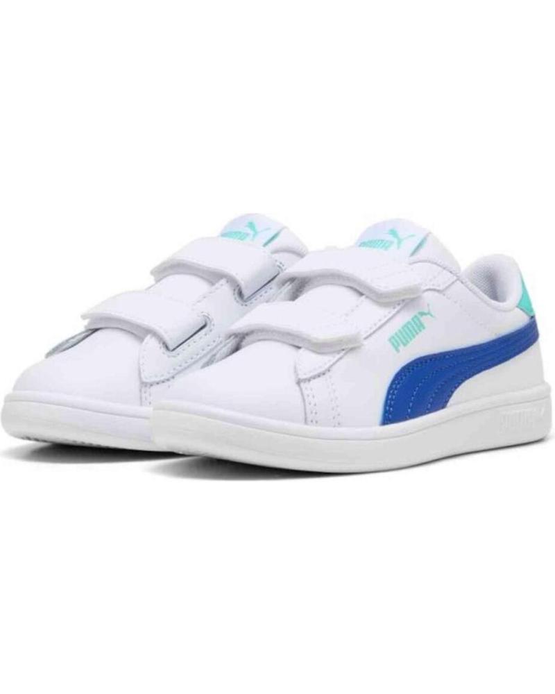 PUMA ZAPATILLAS SMASH 3.0 PARA NIÑOS UNISEX - AZUL AZUL
