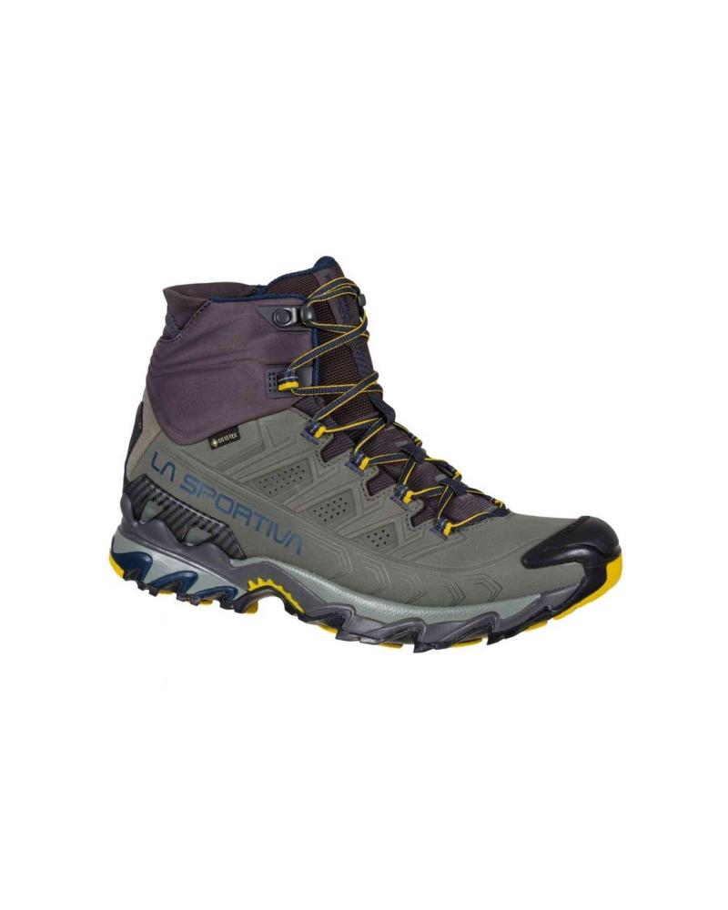 BOTAS DE SENDERISMO LA SPORTIVA ULTRA RAPTOR II MID LEATHER GTX PARA HOMBRE - GRIS GRIS