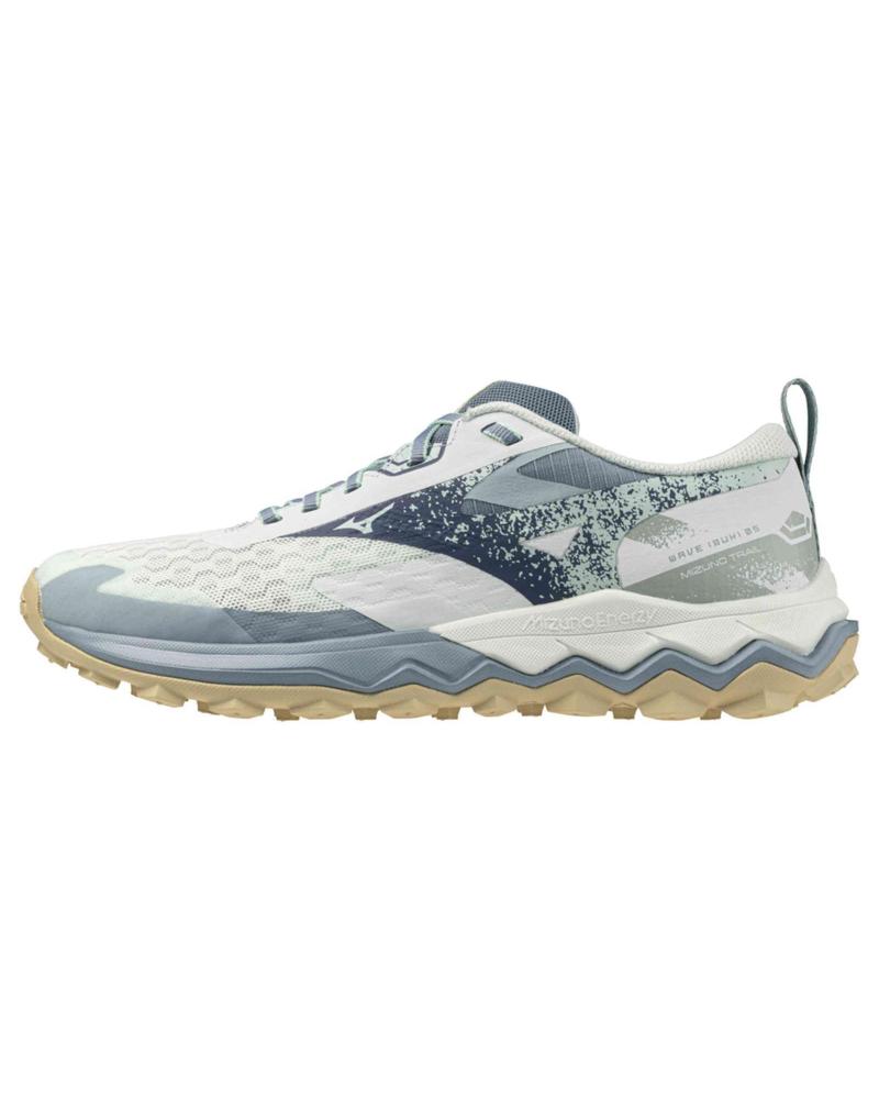 ZAPATILLAS MIZUNO WAVE IBUKI 5 BLANCAS PARA TRAIL RUNNING BLANCO