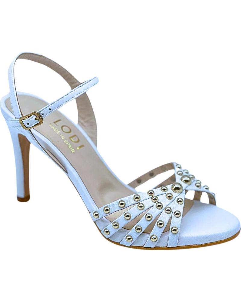 LODI SANDALIA VESTIR BLANCA MUJER BLANCO