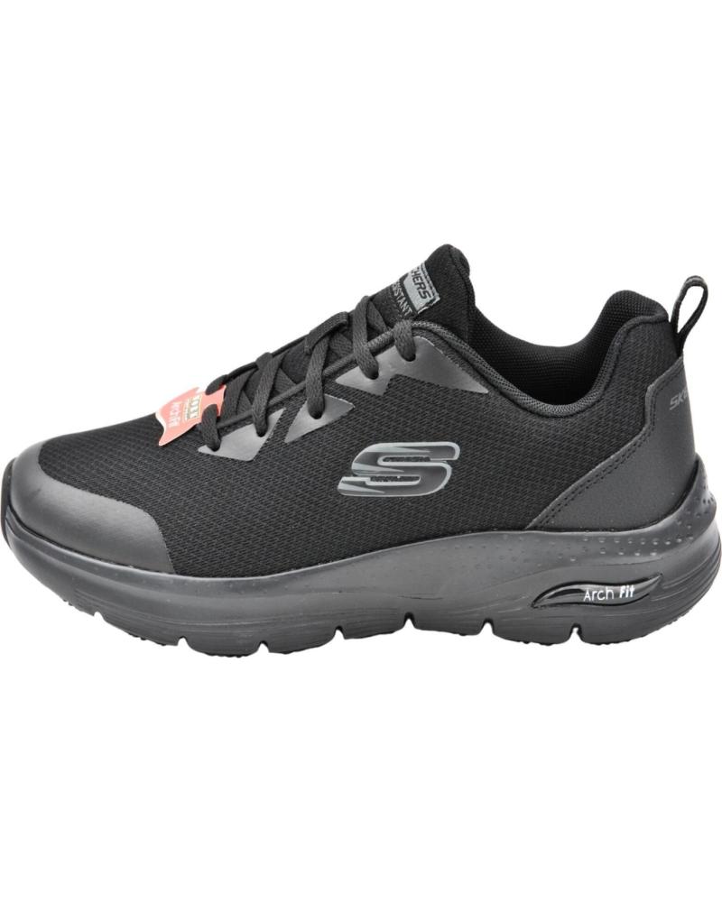 ZAPATILLAS DEPORTIVAS SKECHERS ARCH FIT SR MUJER NEGRAS BLACK