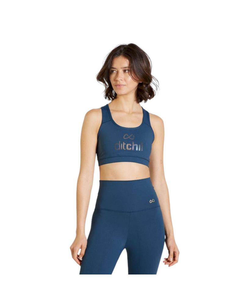 DITCHIL SUJETADOR DEPORTIVO FIRE TOP AZUL MARINO SB1020-723 AZUL MARINO