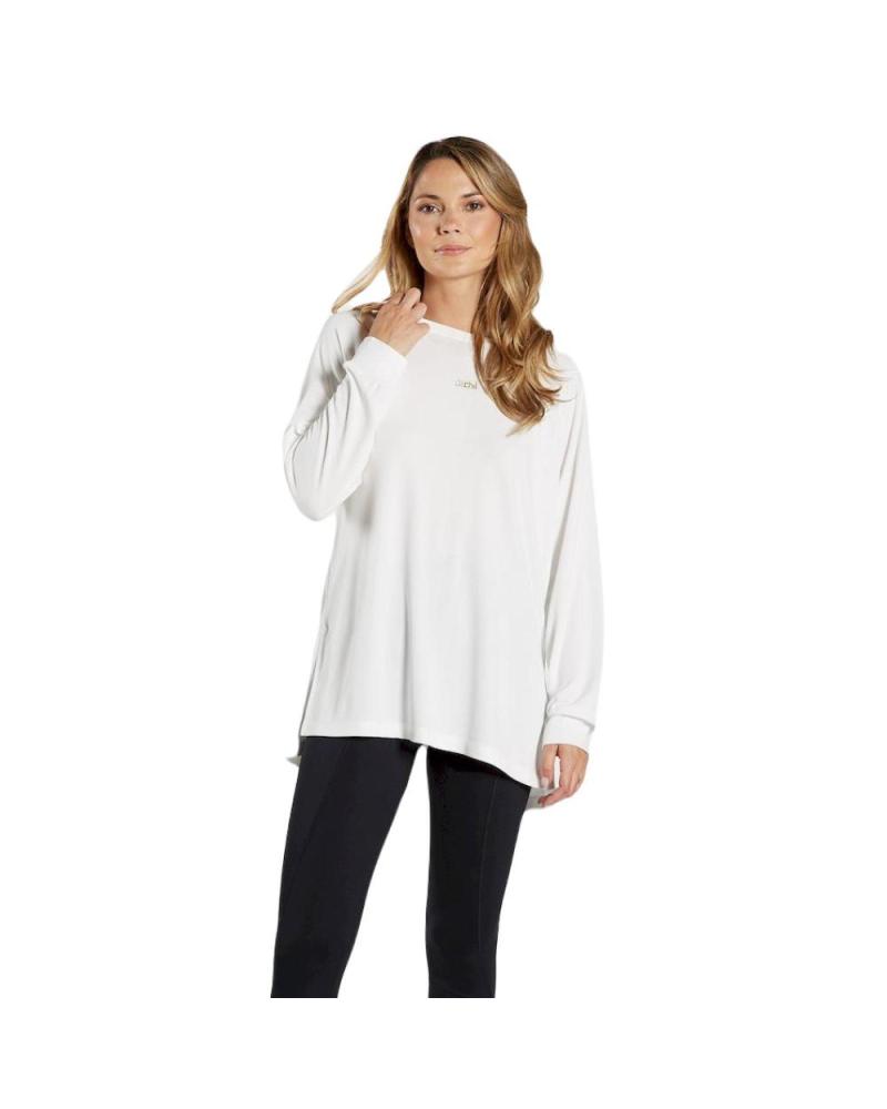 DITCHIL SUDADERA INTELLIGENT SWEAT OVERSIZE SW6050-100 BLANCA BLANCO