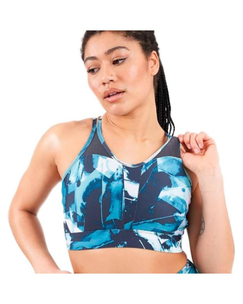 DARE 2B SUJETADOR DEPORTIVO MANTRA DWU353 - DRAGONFLY INK AZUL