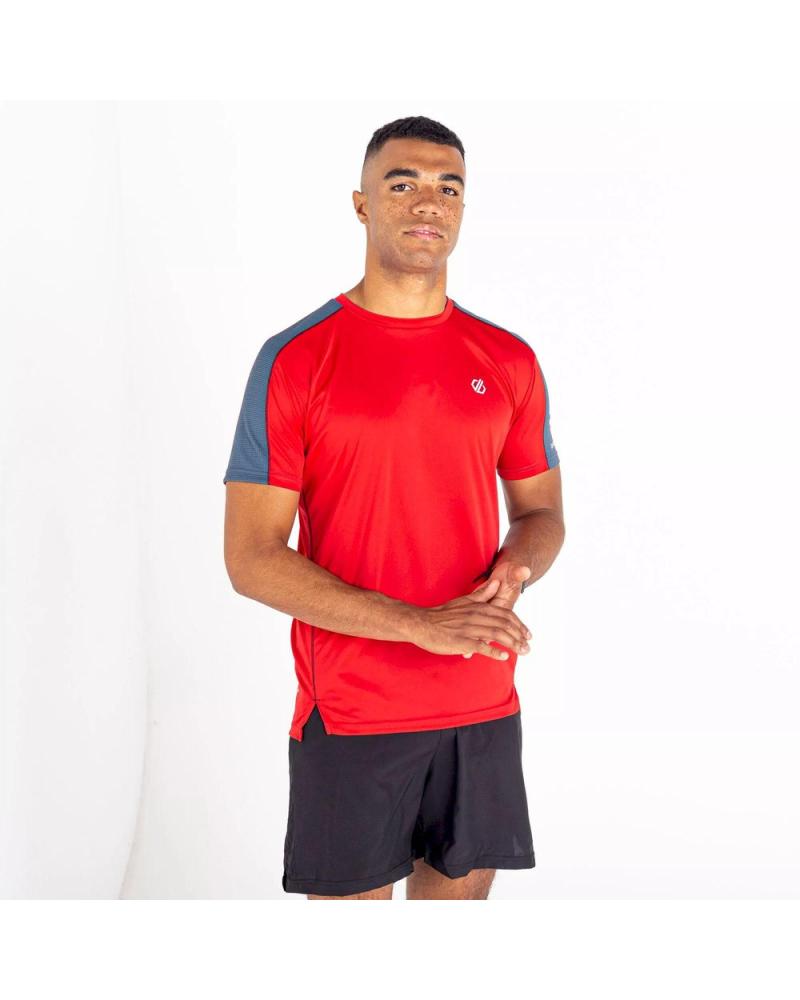 DARE 2B CAMISETA DEPORTIVA HOMBRE DISCERNIBLE TEE DMT559 ROJO