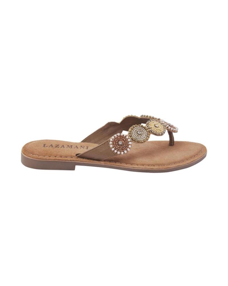 de LAZAMANI SANDALIA BEIGE