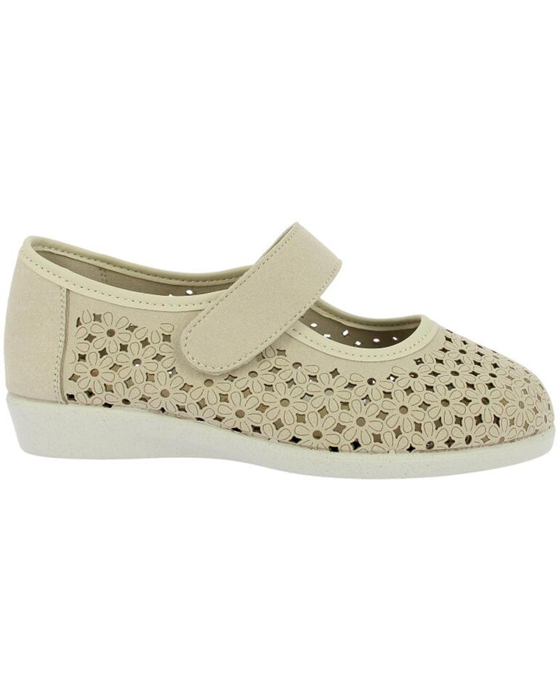 D`CUTILLAS BAILARINAS PARA MUJER DOCTOR CUTILLAS 10002 PICADO FLORAL PLATINO