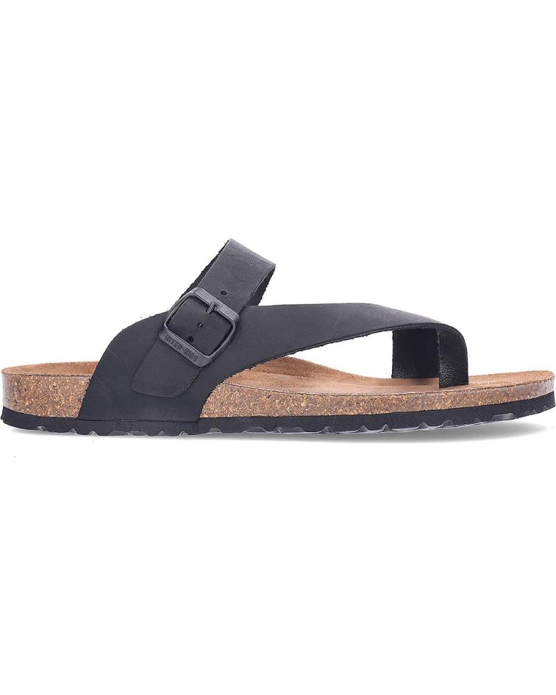 INTERBIOS SANDALIAS CRAZY CASUAL NEGRO