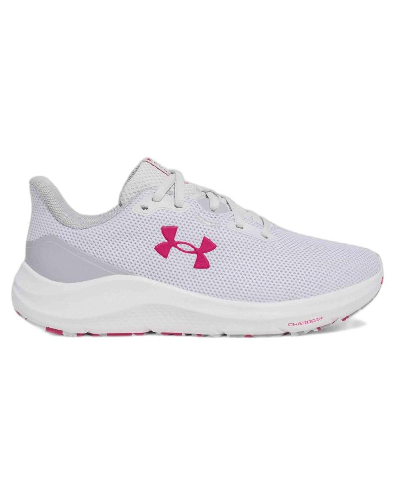UNDER ARMOUR CHARGED PURSUIT 4 ZAPATILLAS DE RUNNING GRISES GRIS