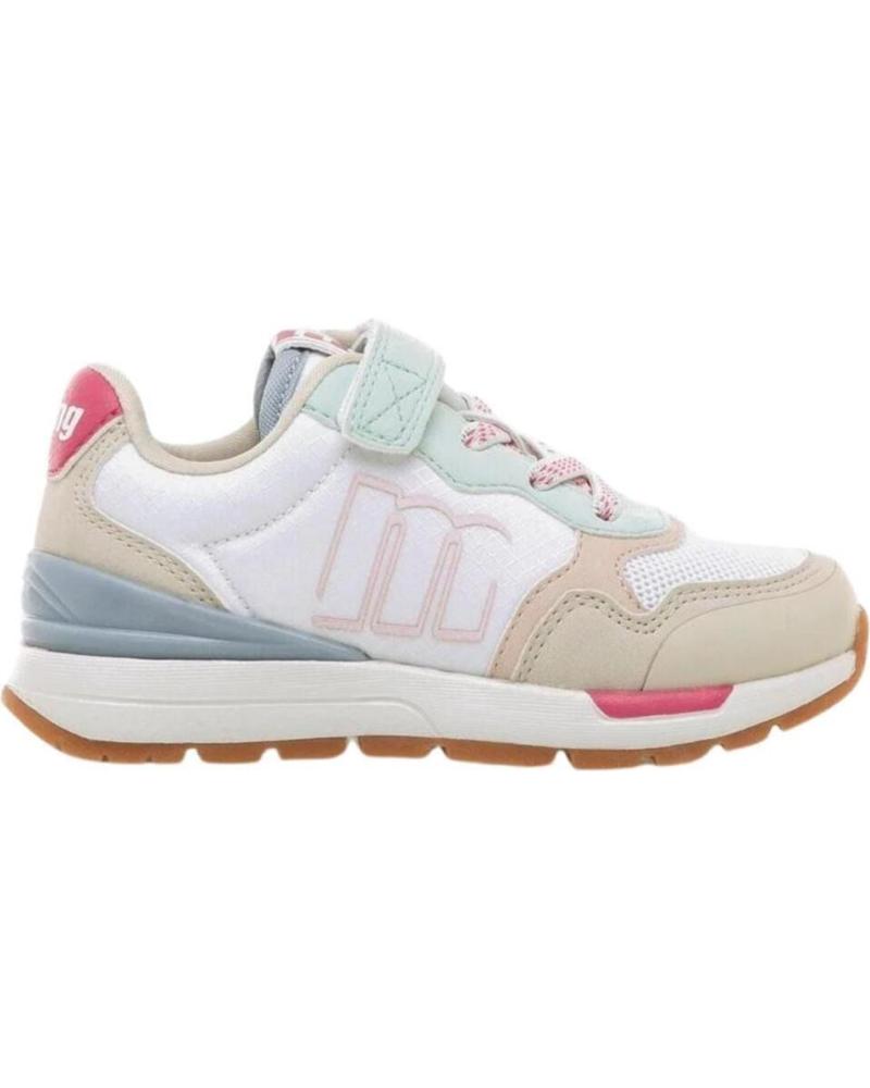 ZAPATILLAS DEPORTIVAS MTNG MUSTANG 48983V NIÑA BLANCO-MULTICOLOR C