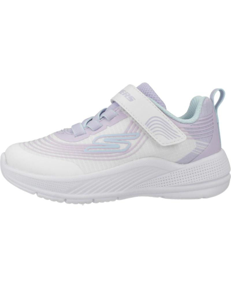 SKECHERS MICROSPEC ADVANCE WLVM ZAPATILLAS BLANCO VIOLETA WLVM