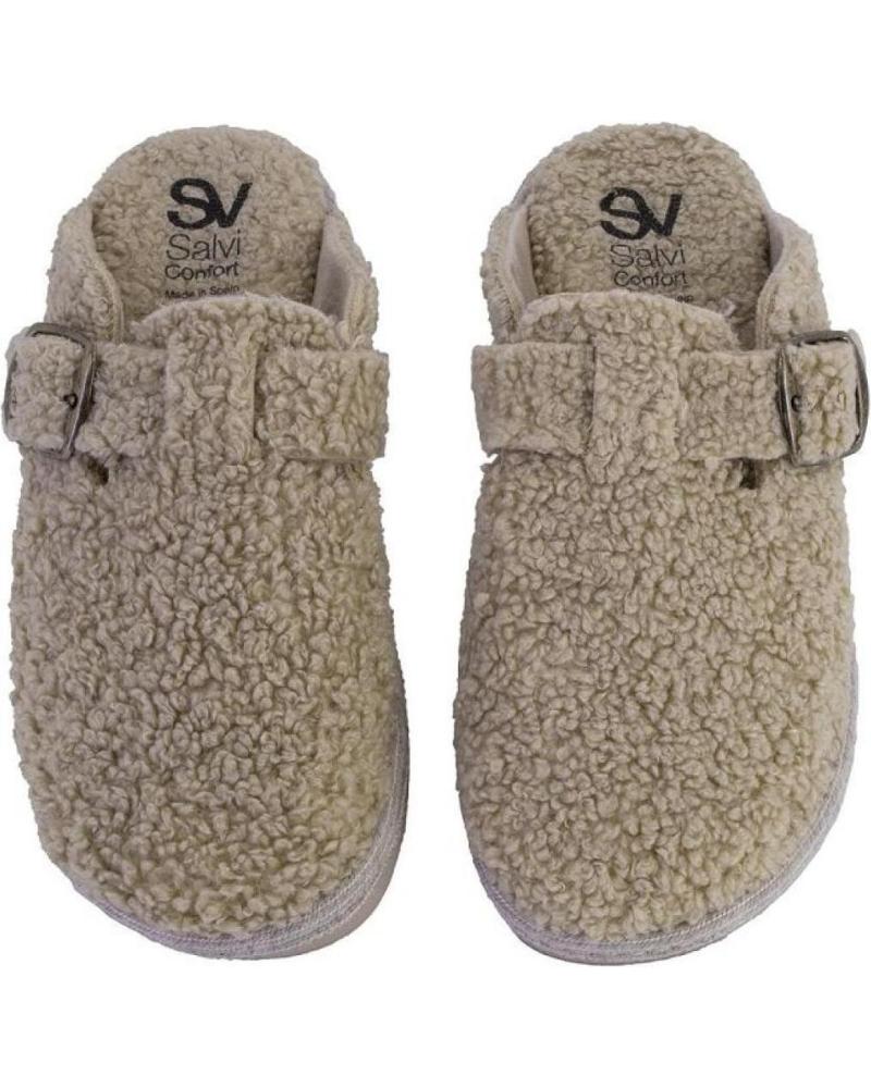 SALVI 29L-000 ZAPATILLAS DE CASA DE MUJER HIELO ARENA