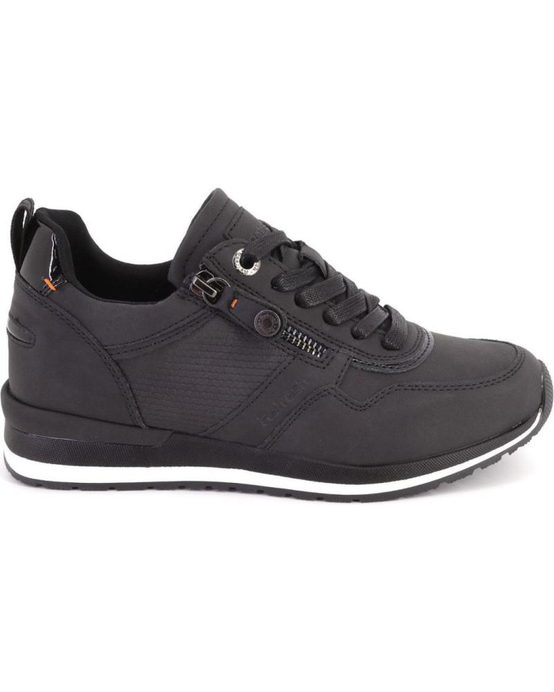 REFRESH 172060 ZAPATILLAS CASUAL DE MUJER NEGRO