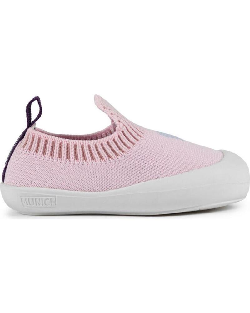 ZAPATILLAS SLIP-ON BEBÉ MUNICH PICCOLO 8247002 ROSA ROSA