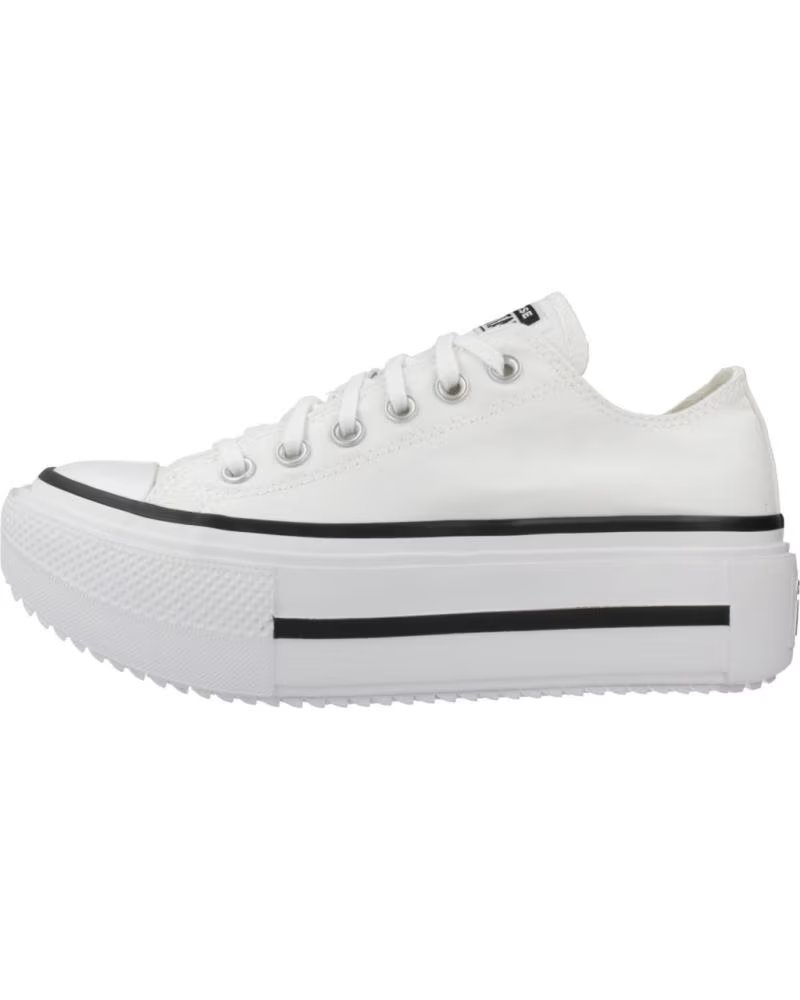 Converse Zapatillas Chuck Taylor All Star Double Stack Ox Blanco A15491C White