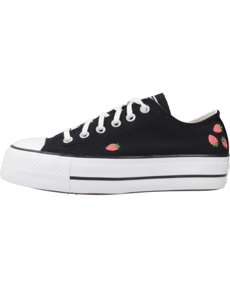 CONVERSE ZAPATILLAS MUJER MODELO CHUCK TAYLOR ALL STAR LIFT OX COLOR BLACK