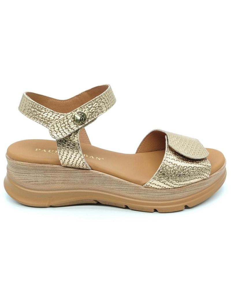 Sandalias de Mujer PAULA URBAN SANDALIA 24-634 CHAMPAN GOLD