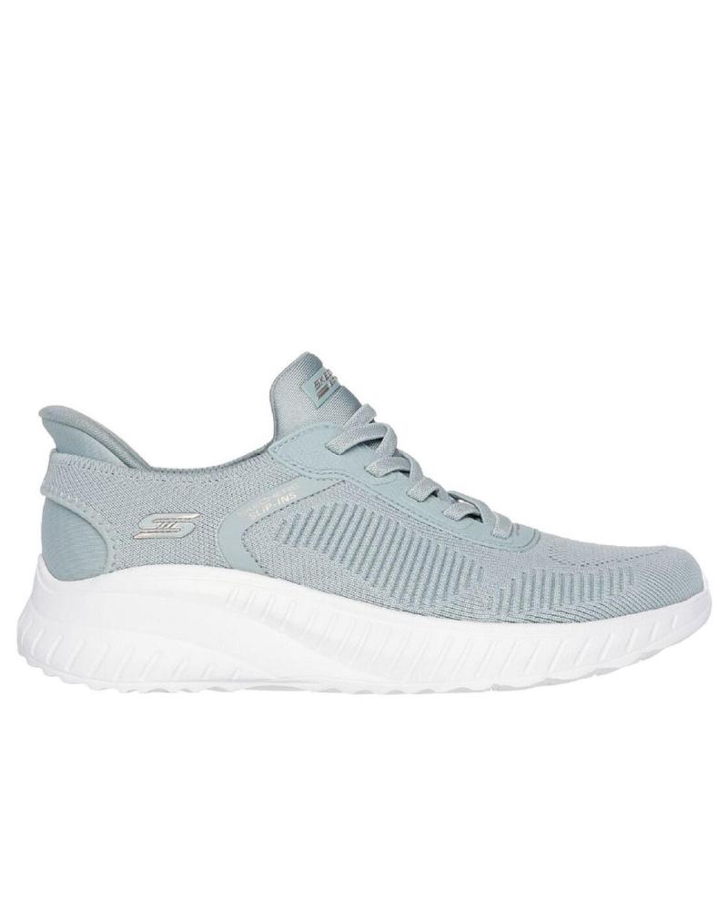 SKECHERS 117497 ZAPATILLAS CASUAL DE MUJER SLIP INS GRIS