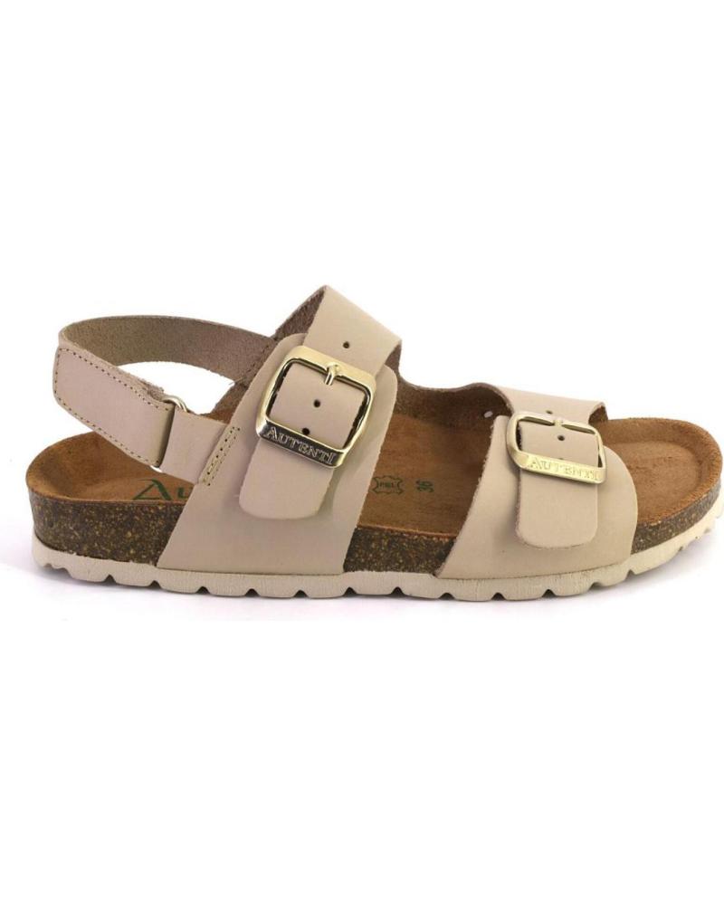 AUTENTI 10888 SANDALIAS PIEL TAUPE