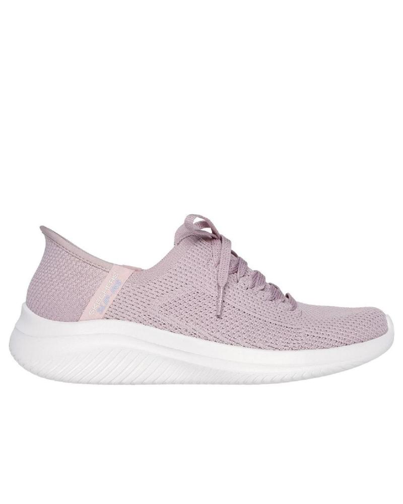 SKECHERS 150457 ZAPATILLAS CASUAL DE MUJER SLIP INS MALVA