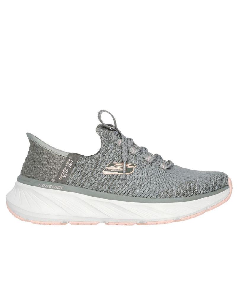 SKECHERS 150470 ZAPATILLAS CASUAL DE MUJER SLIP INS GRIS