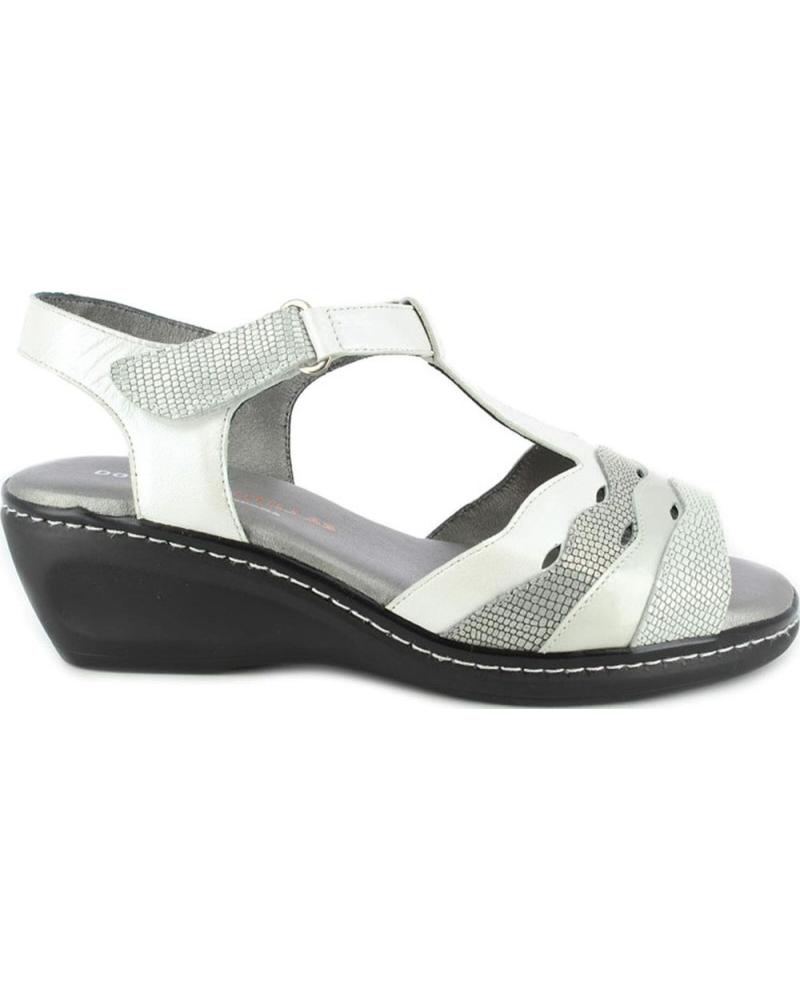 D`CUTILLAS SANDALIAS DE MUJER DOCTOR CUTILLAS 32124 AUTOADHERENTE BLANCO