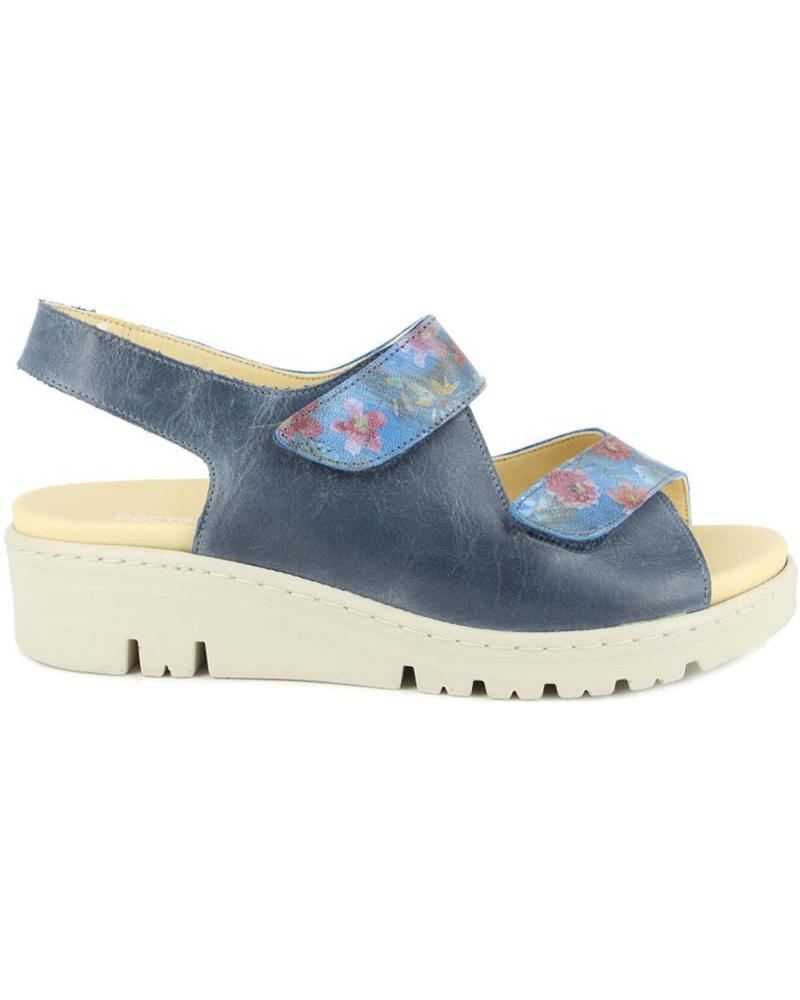 D`CUTILLAS SANDALIAS DE MUJER DOCTOR CUTILLAS 36131 AUTOADHERENTE MARINO