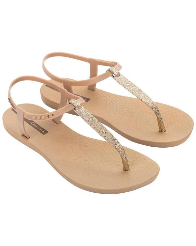 IPANEMA SANDALIAS DE DEDO CLASSY SANDAL BEIGE DORADO BC756 BC756