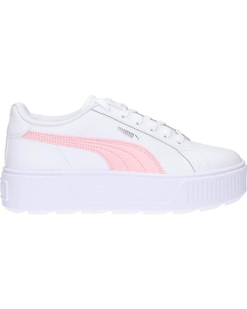 Zapatillas deporte de Mujer y Niña y Niño PUMA 387374 KARMEN L JR 03 WHITE ALMOND