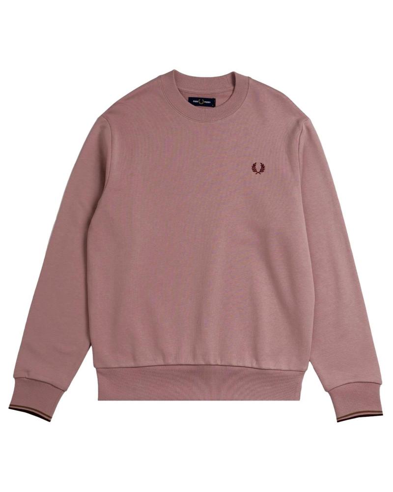 SUDADERA FRED PERRY CREWNECK M7535 / 1177076 ROSA