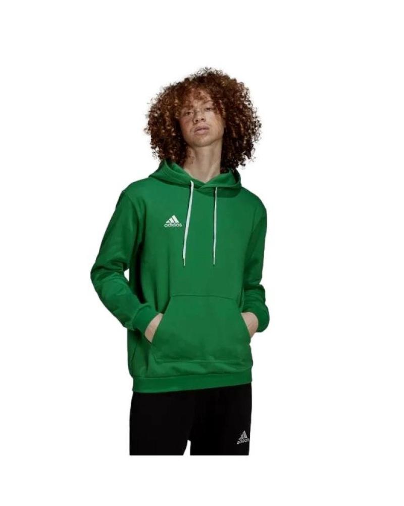 SUDADERA CON CAPUCHA ADIDAS ENTRADA 22 HI2141 VERDE VERDE