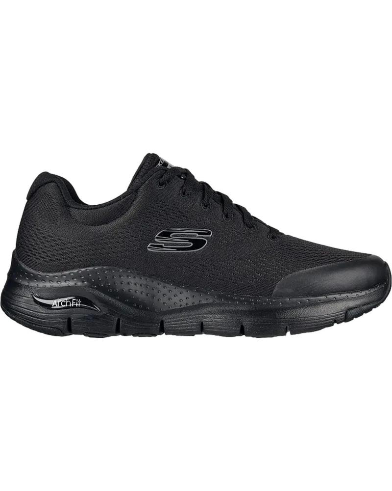 Zapatillas deporte de Hombre SKECHERS ZAPATILLAS NEGRAS HOMBRE 232040 NEGRO