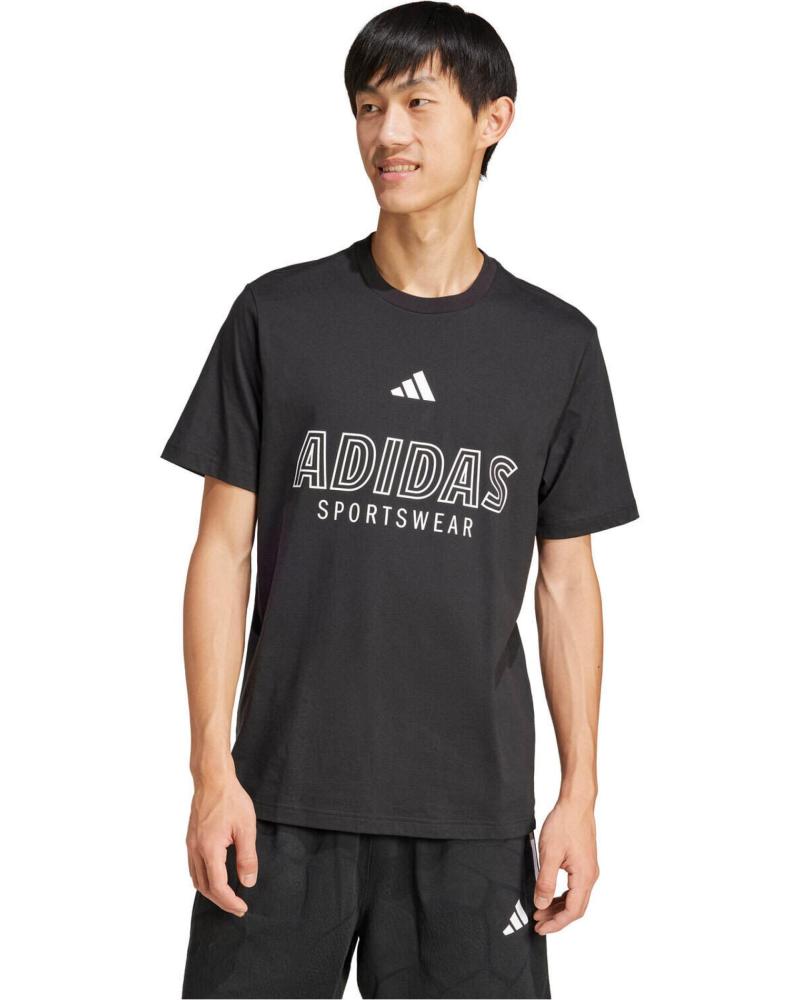 ADIDAS ADIDAS CAMISETA MANGA CORTA JN7851 NEGRA NEGRO