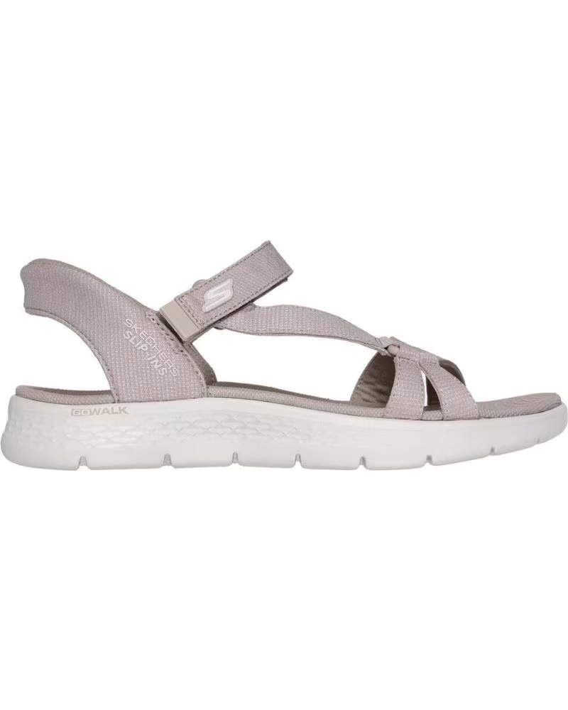 Sandalias Skechers Go Walk Flex Slip-ins Taupe 1171549