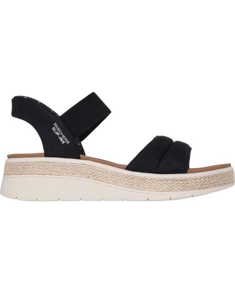 Skechers Slip-ins Bobs Sun Ray Negra Negro