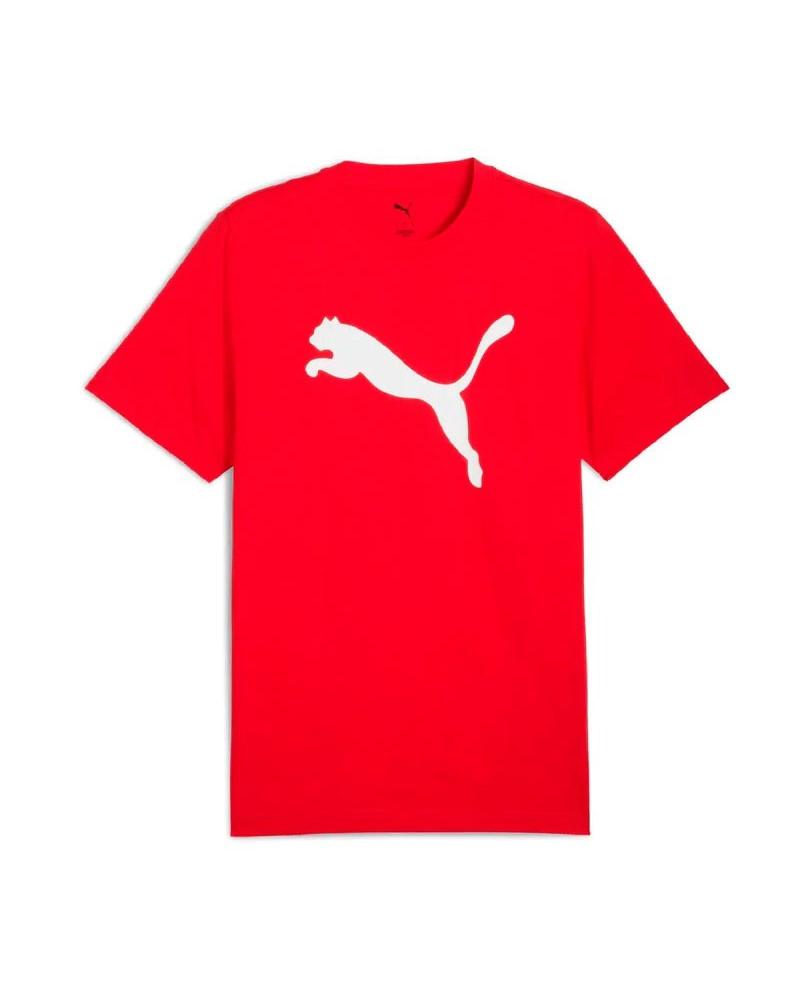 PUMA CAMISETA ESSENTIALS LOGO ROJA 682536-11 ROJO