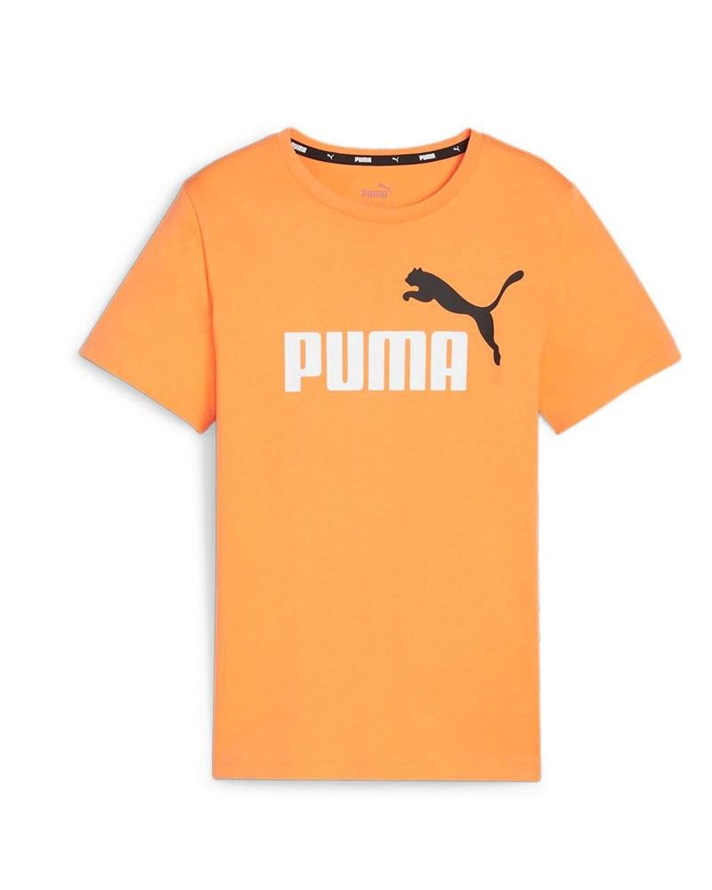 CAMISETA PUMA ESS LOGO NIÑO NARANJA 586985-53 NARANJA