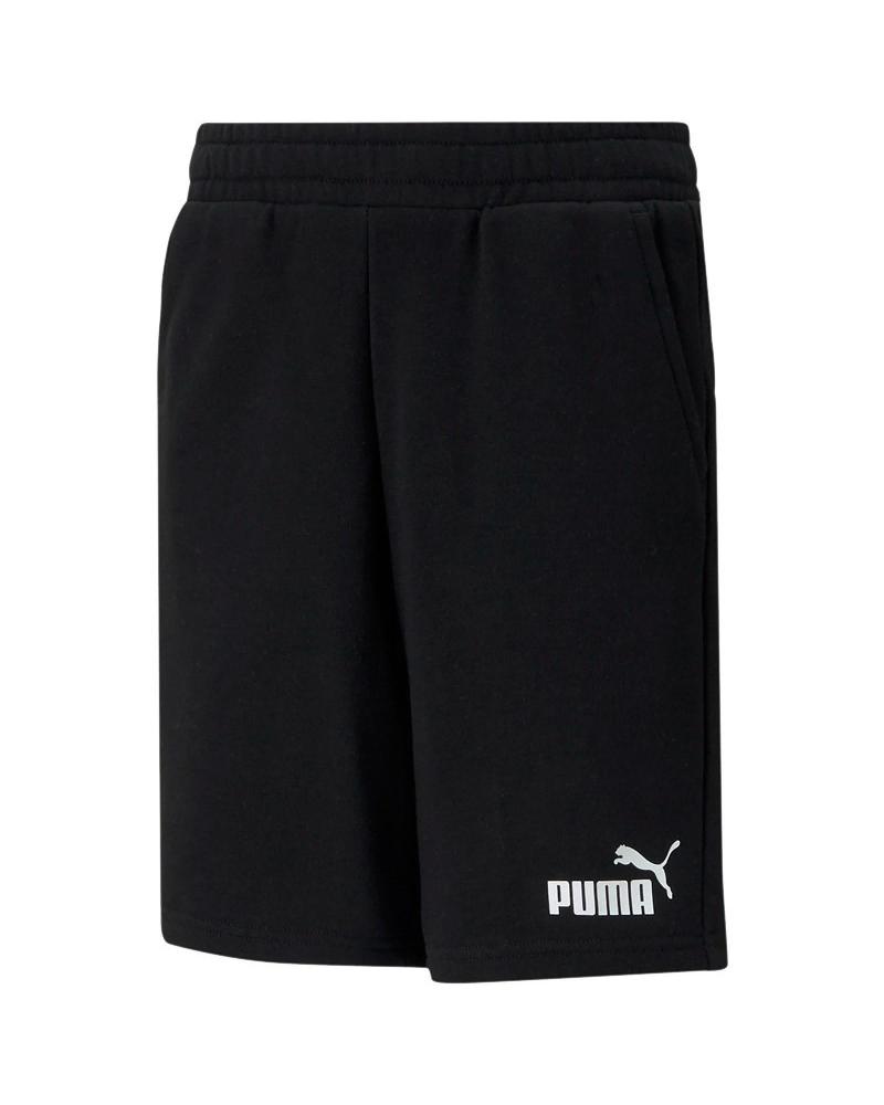 PANTALÓN CORTO PUMA PARA NIÑO NEGRO - MODELO 586971-01 NEGRO