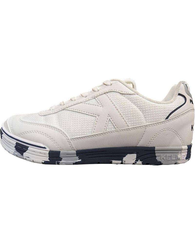 KELME TRUENO LACE JR 55449 ZAPATILLAS FÚTBOL SALA NIÑO BLANCAS 623