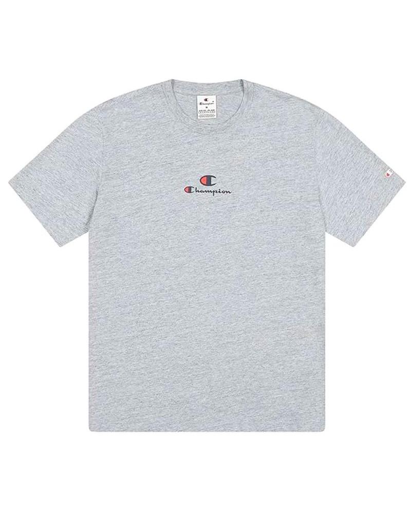 CAMISETA CHAMPION LEGACY LOGO GRIS PARA HOMBRE GRIS
