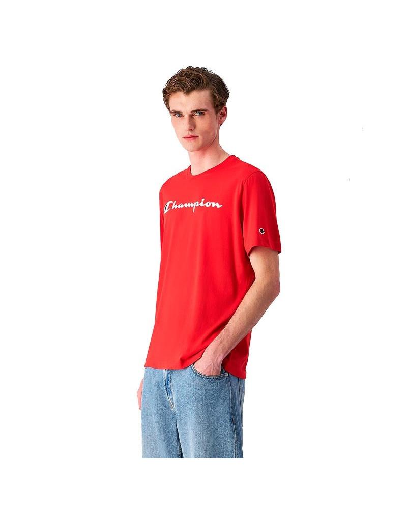 CHAMPION CAMISETA BIG LEGACY LOGO ROJA (REF. 220256-RS069) ROJO