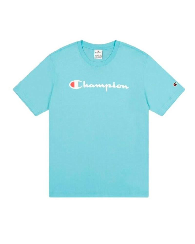CHAMPION LEGACY CAMISETA SS TEE AQBL CELESTE AZUL