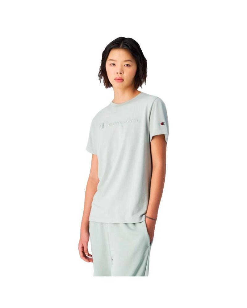 CAMISETA CHAMPION DE MANGA CORTA MODELO 117650-GS129 VERDE