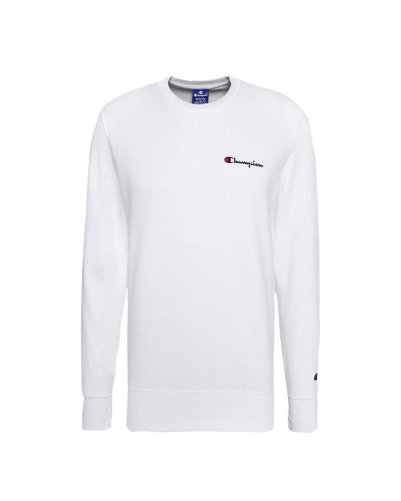 SUDADERA CHAMPION SMALL EMBROIDERED LOGO CREWNECK 220259-WW001 BLANCA (REF: 1178148) BLANCO